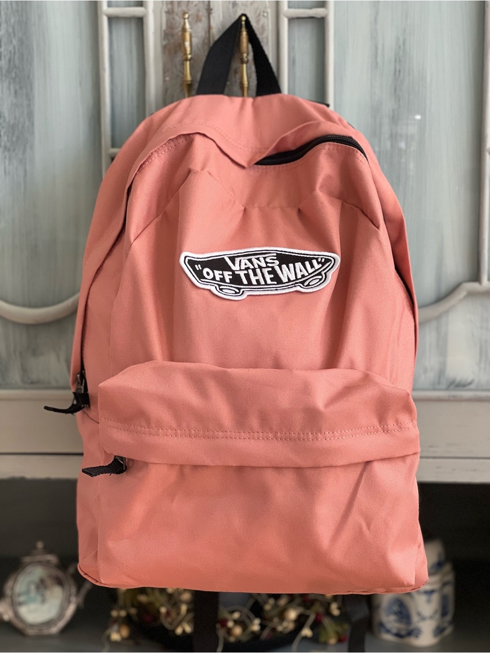 Vans Coral Pink Classic Backpack with 'Off The Wall' Patch New w/o tag